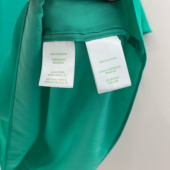 Lilly Pulitzer Ruffle Short Sleeve Ana Top, large, NWOT - Picture 5 of 11